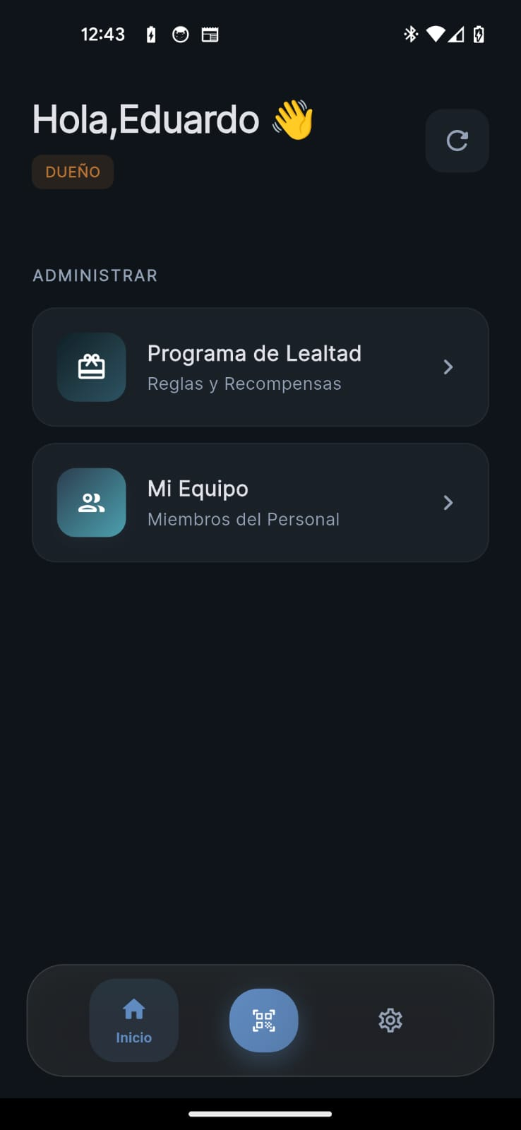 Fidely Business Dashboard - Panel de Administración del Dueño